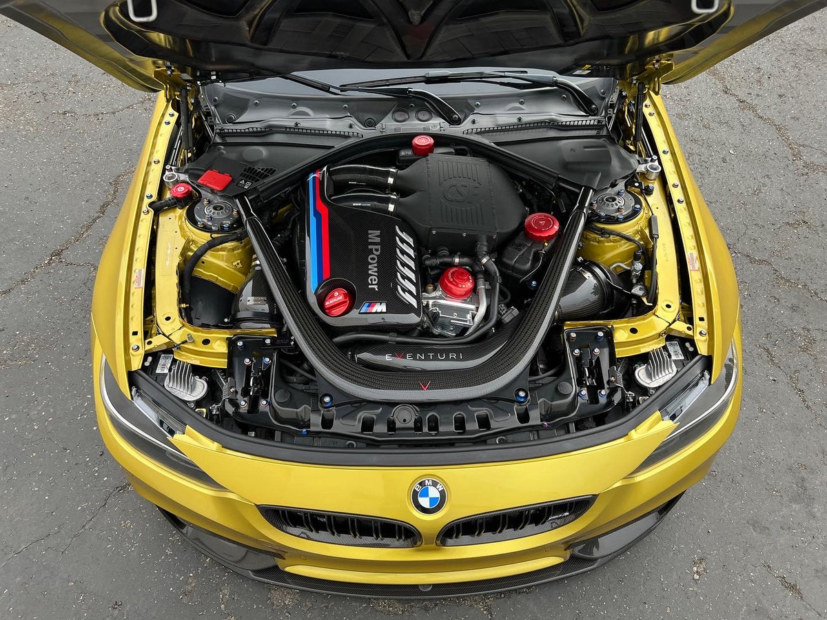 パーツ BMW F80 F82 BMW F8x Aluminum Strut Brace Dress Up Hardware Kit (F80/F81
