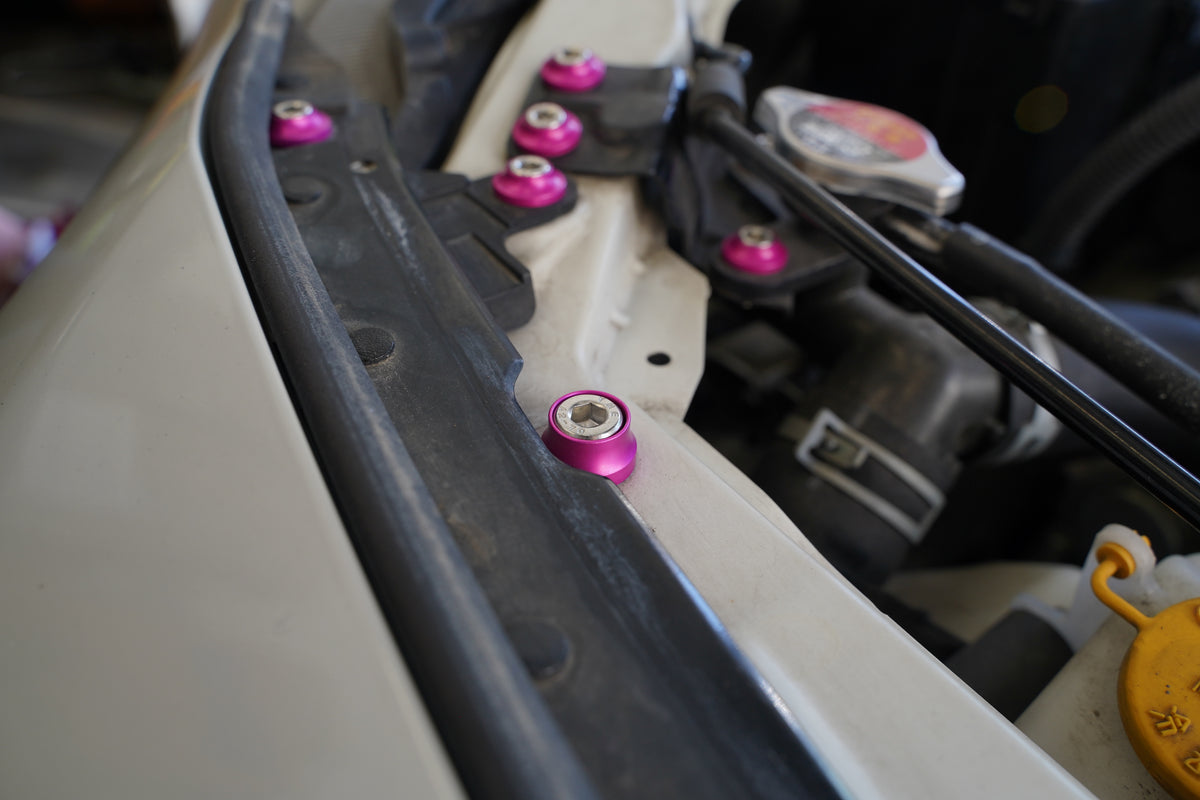 ロックスター ZSPEC Stage-1 Dress Up Bolts® Hardware Kit, Nissan 300zx Z32