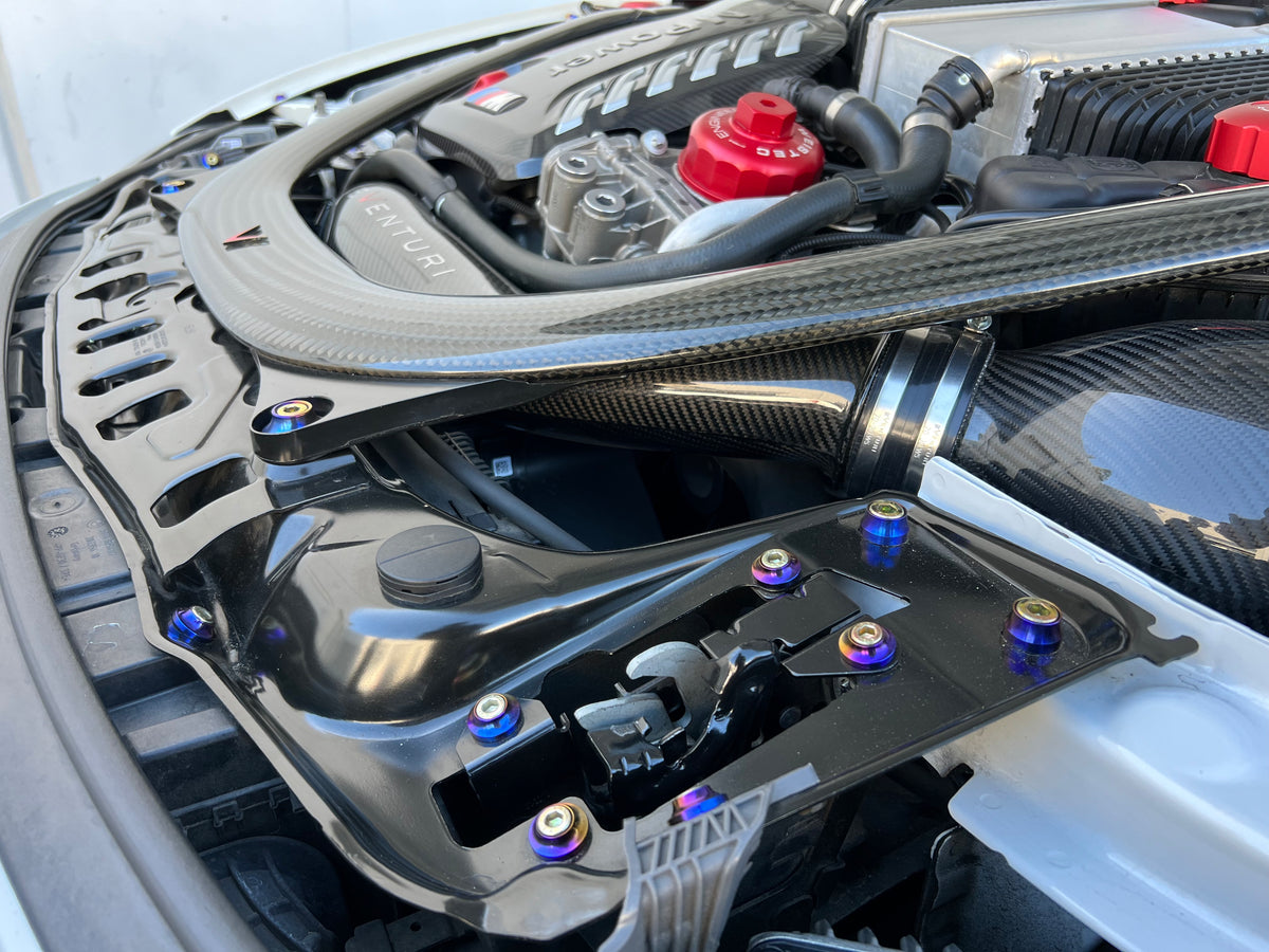 Hybrid Titanium BMW 20142019 M2C/M3/M4 Dress Up Hardware Kit (F80/F81