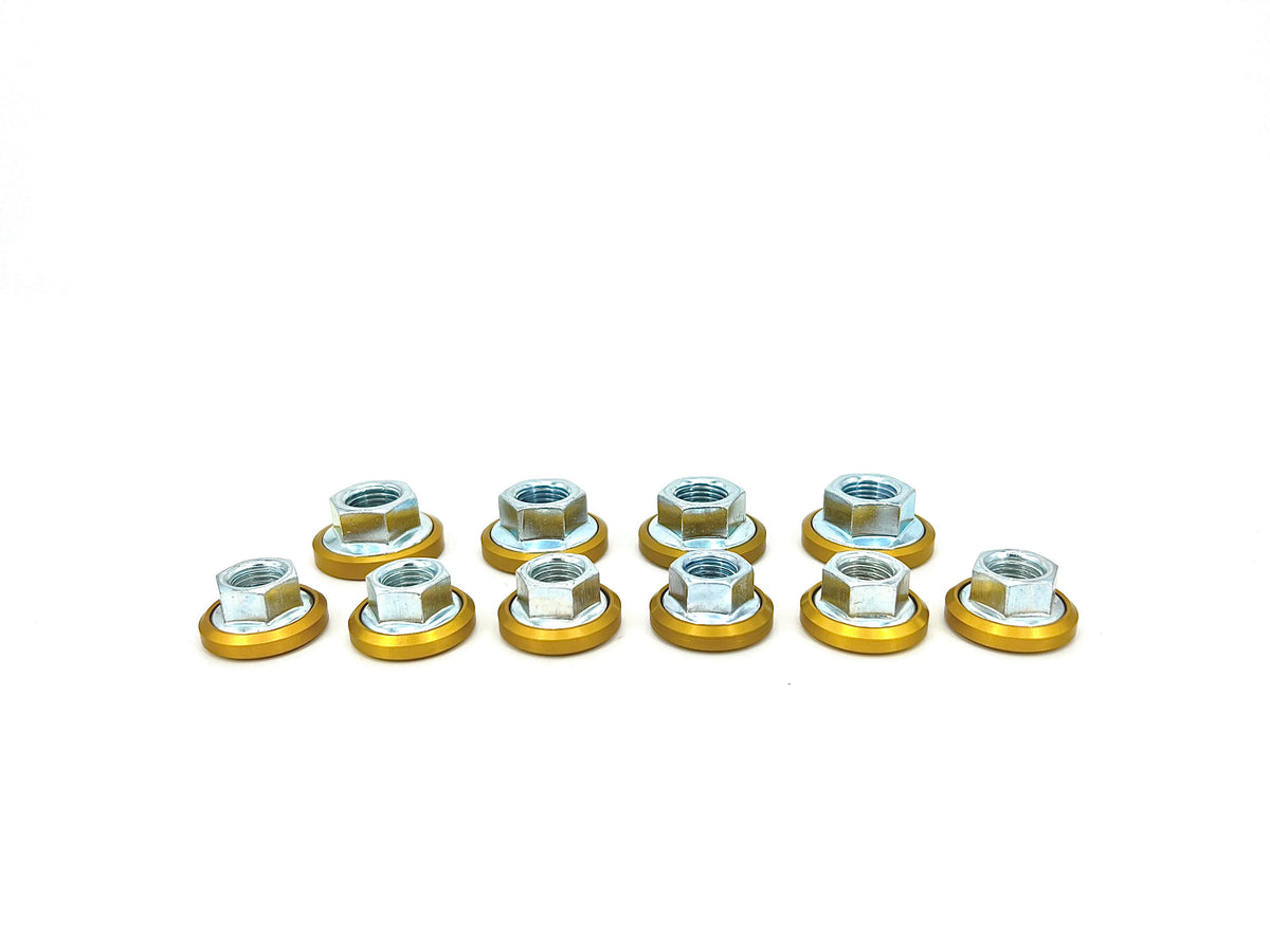 Honda Prelude UCA & Strut Billet Dress Up Hardware Kit – Downstar Inc.