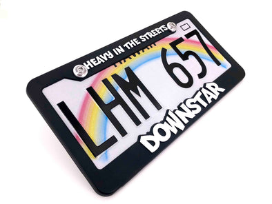 Downstar License Plate Hardware