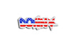 Downstar American Flag Sticker