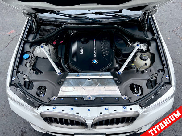 Titanium BMW 2018+ X3/X4 Dress Up Hardware Kit (F97/F98/G01/G02)
