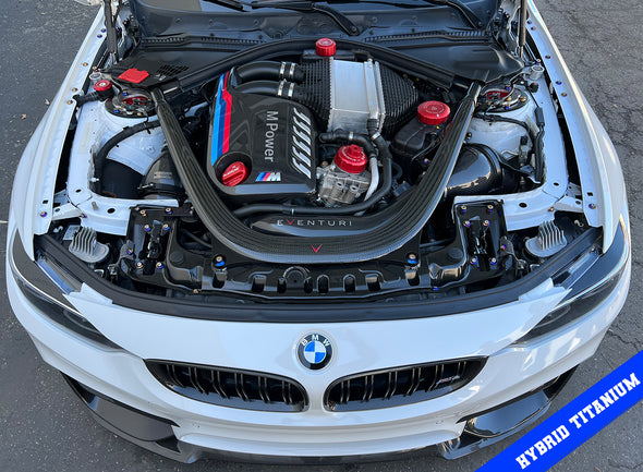 Hybrid Titanium BMW 2014-2019 M2C/M3/M4 Dress Up Hardware Kit (F80/F81/F82/F87)